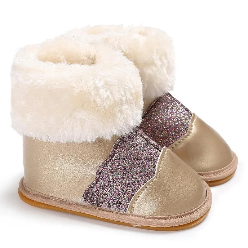 0-1 Year old beef tendon rubber sole non-slip shoes