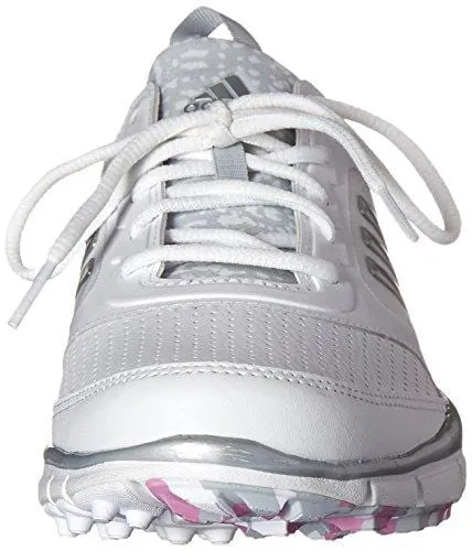 adidas Women's W Adistar Sport, FTWR White/Matte Silver/Wild Orchid-TMAG, 10 M US