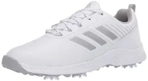 adidas Women's W Response Bounce 2 Golf Shoe, FTWR White/Silver Metallic/Grey Two, 8.5 Medium US