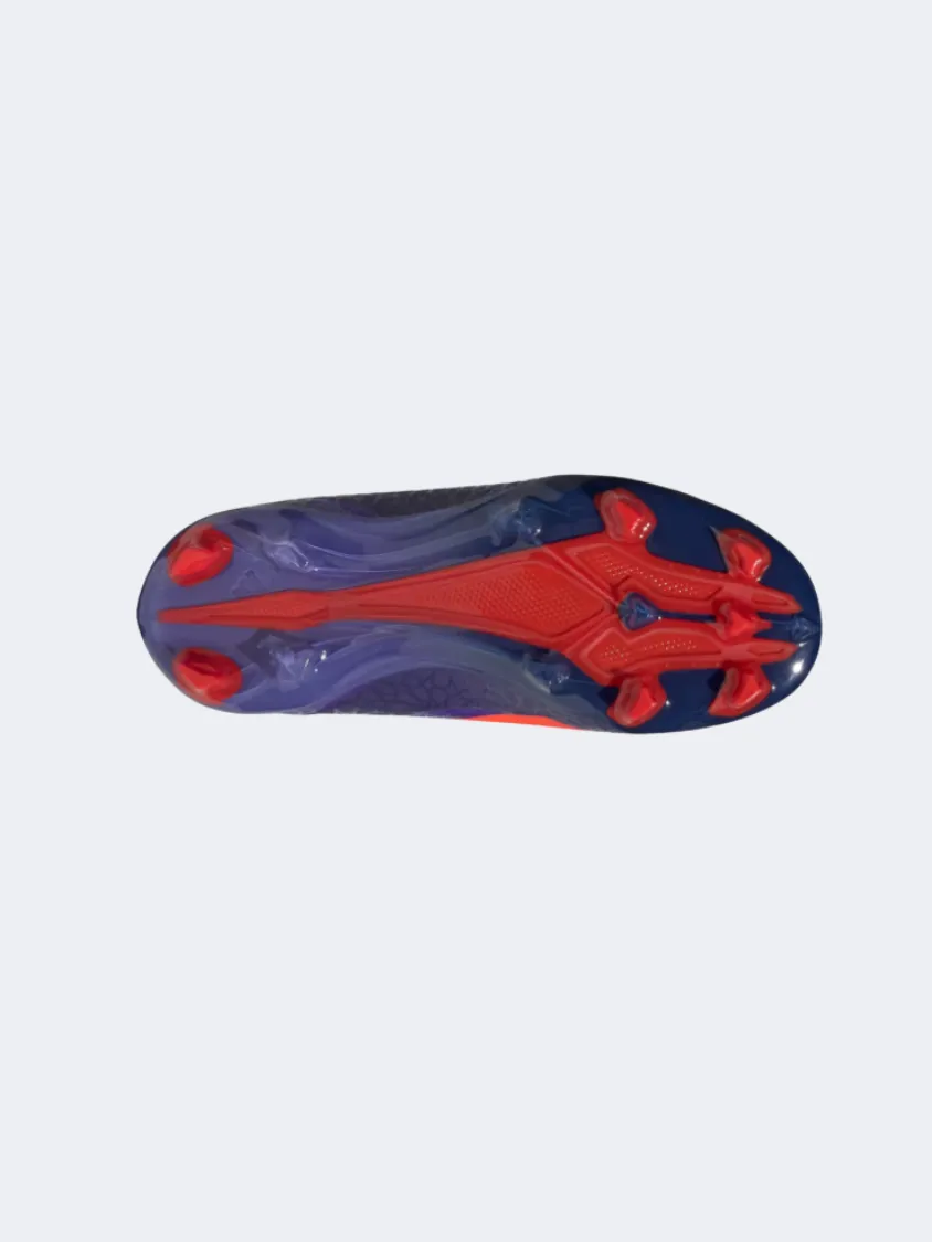 Adidas X Crazyfast Ms.3 Kids Football Shoes Purple/Solar Red
