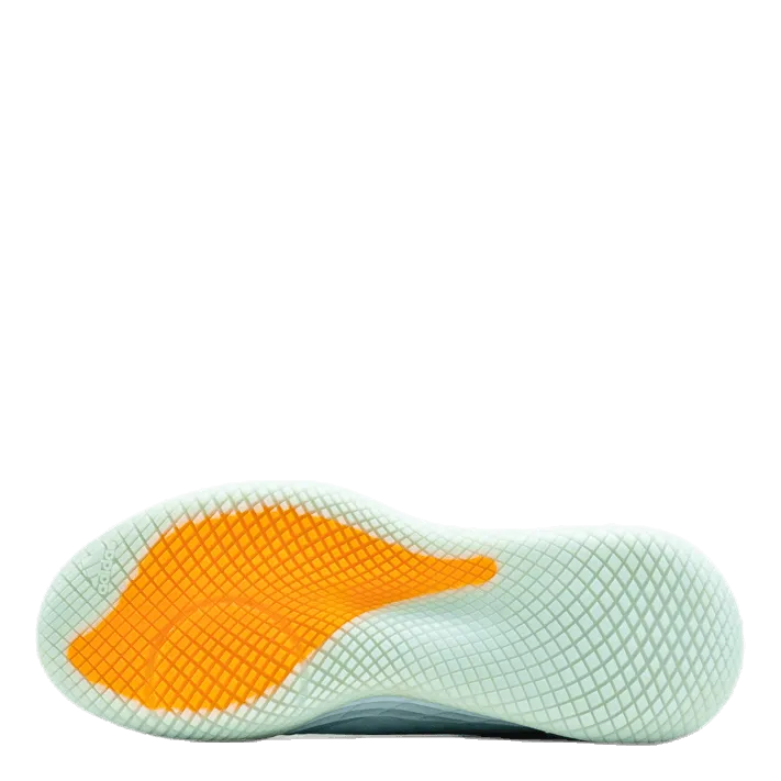 Adizero Fastcourt Handball Shoes Sky Tint / Cloud White / Signal Orange