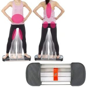 Aero Life DR-3180 Adductor Core Exercise, Stepper, Leg Slider, Training, Quiet, Foot Health Equipment, Exercise Equipment, Health, Quiet, Adductor, Exercise, Indoor Exercise, Home Training, Telework