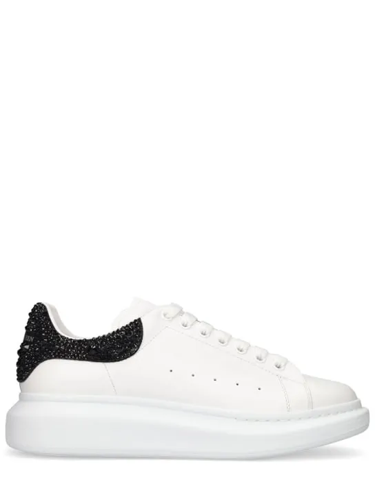 Alexander McQueen   45mm oversized embellished sneakers 