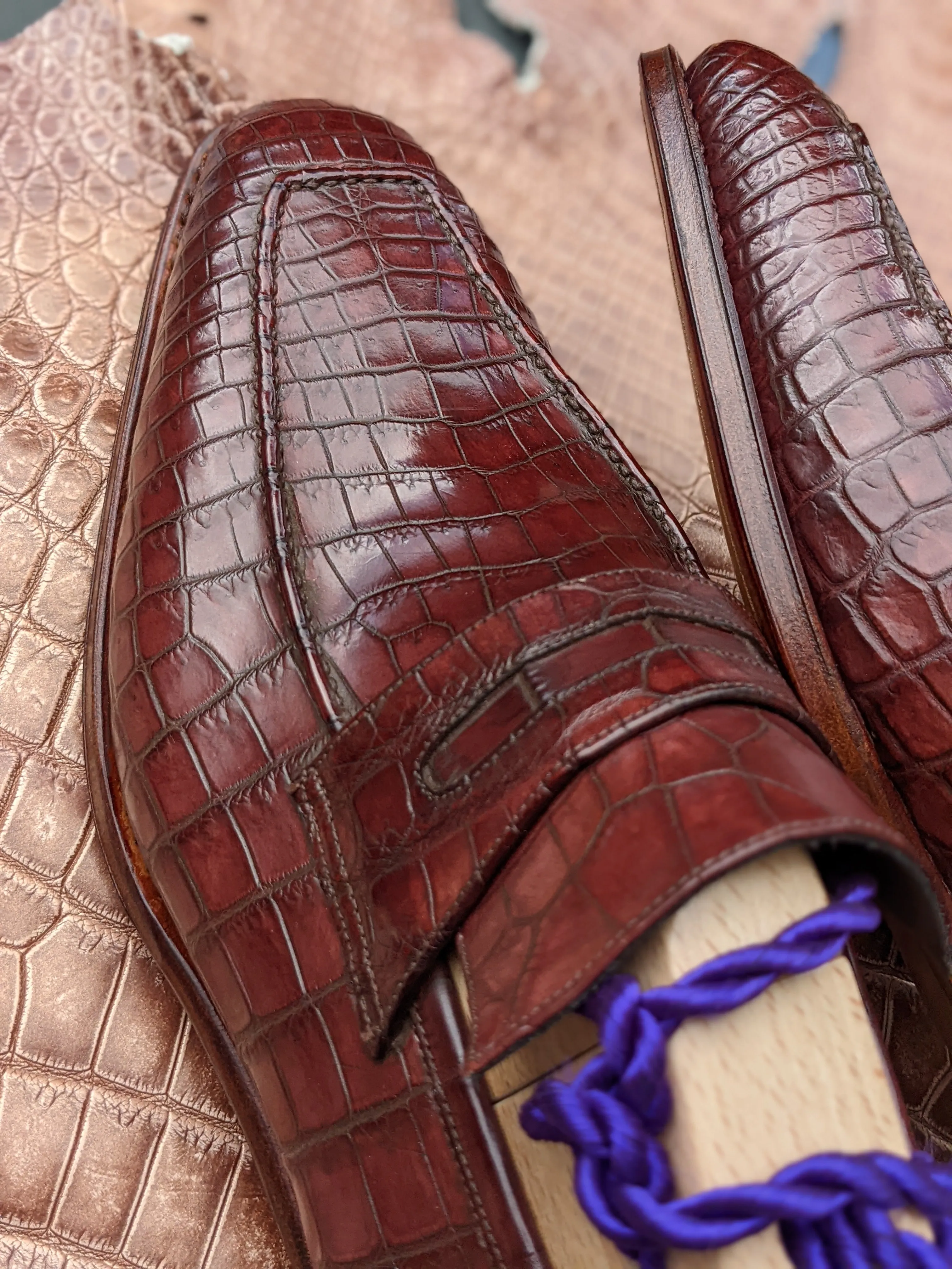 Ascot Ravenna - Bourbon Crocodile