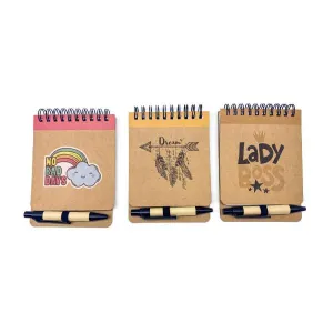 Assorted Printed Series With Pen