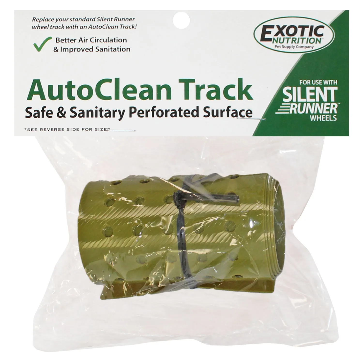 Auto-Clean Track 12 in. Wide (Green)