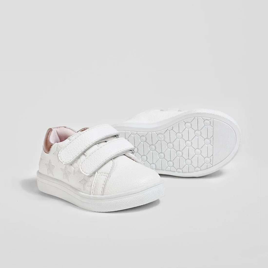 Baby's Colour-Changing Embroidered Stars Sneakers