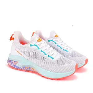 Bersache Lightweight Sports Running Shoes For Men White-9036