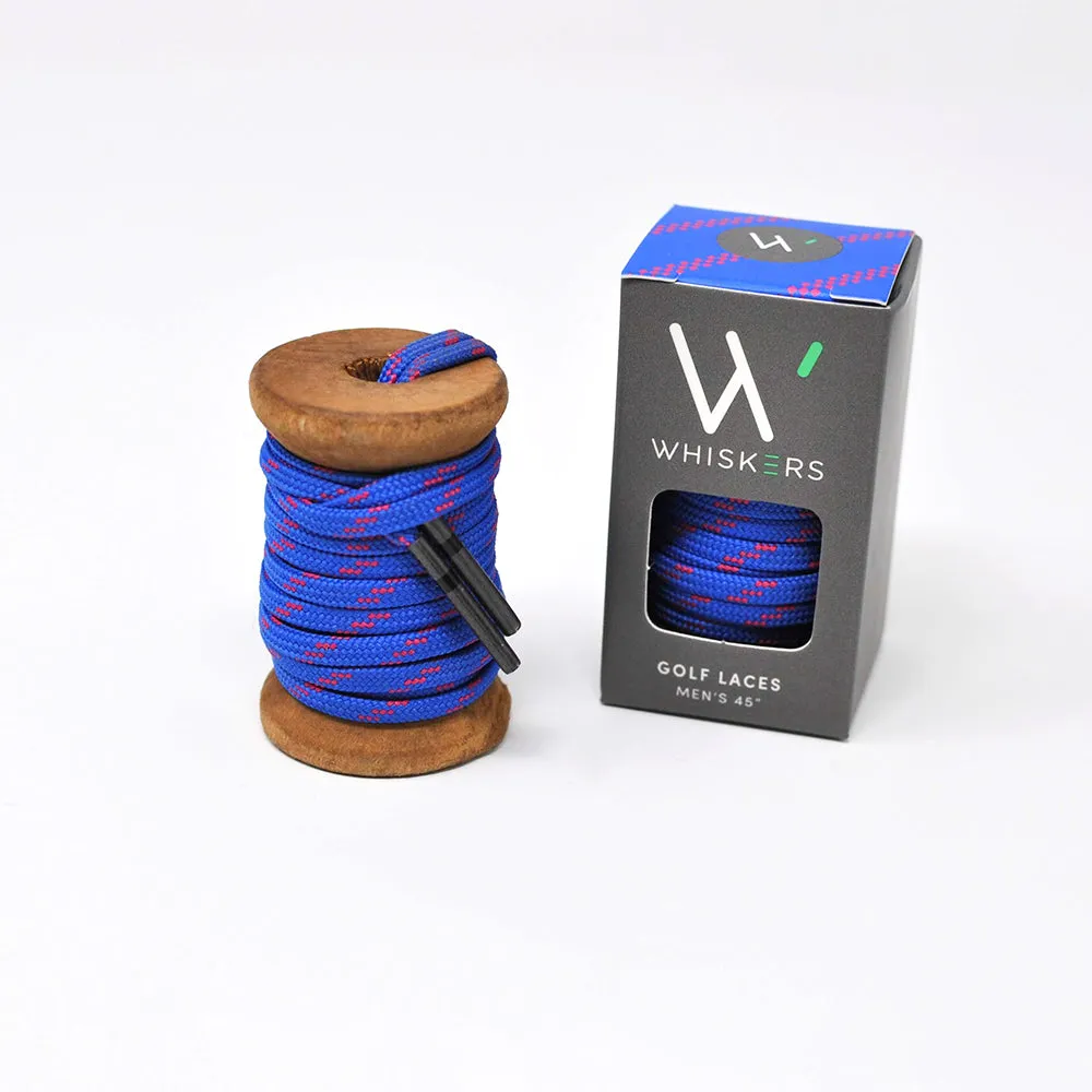 Blue & Berry Athletic Flat Golf Laces
