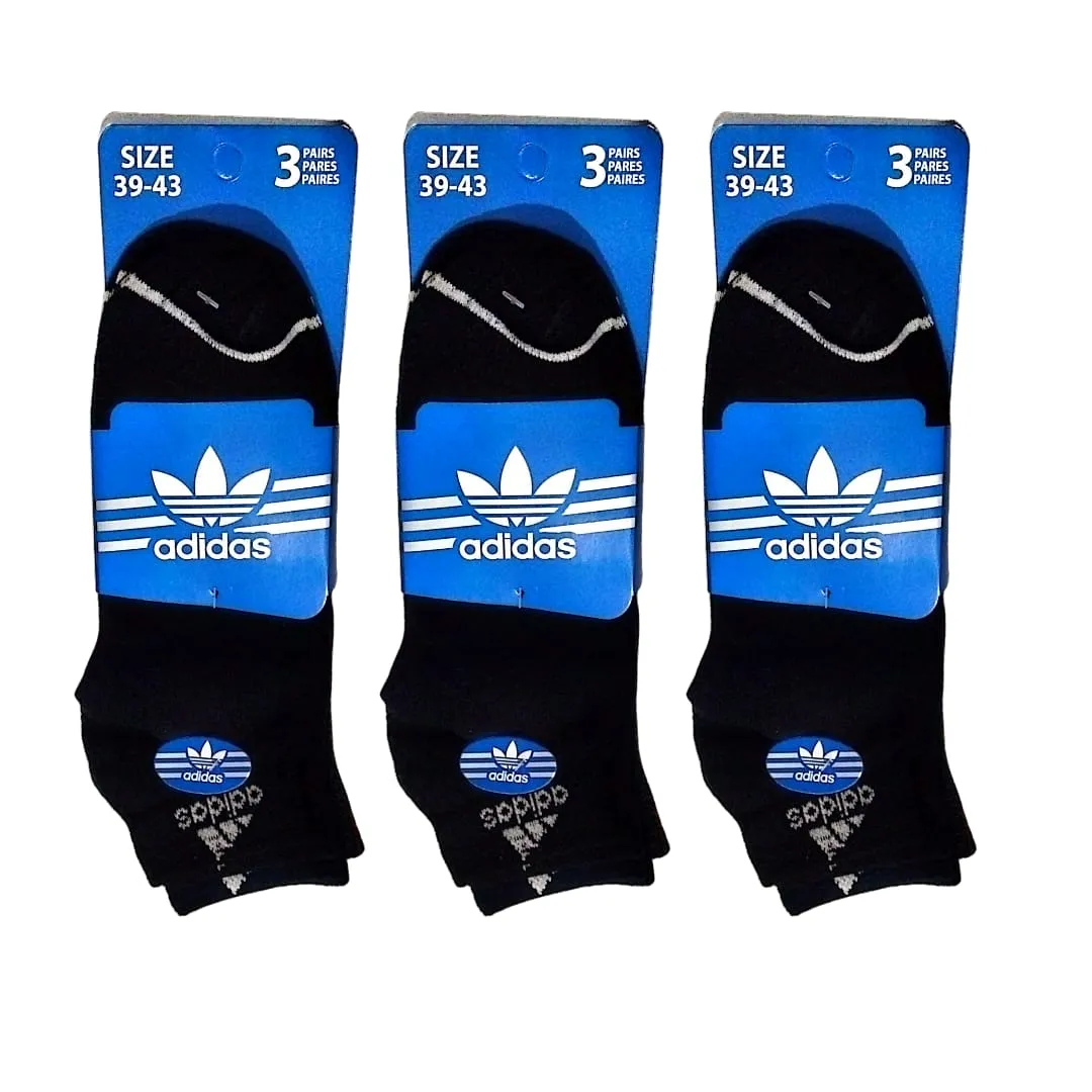 Branded Adidas Cotton Ankle Socks (Pack Of 12 Pairs)