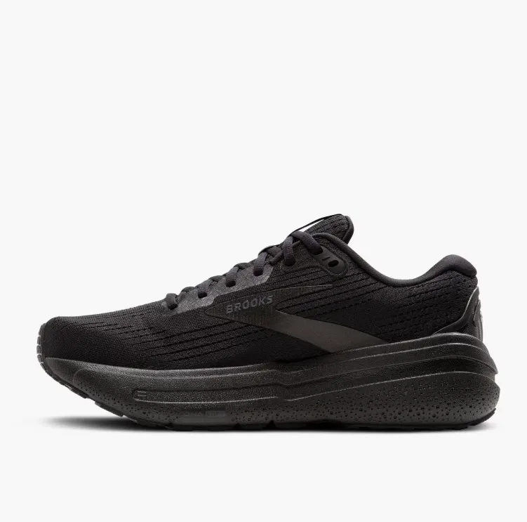 Brooks Women's Ghost Max 2 Sneaker Black/Black/Ebony