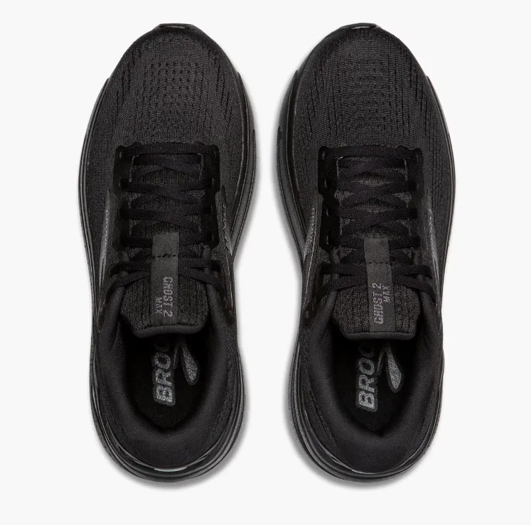 Brooks Women's Ghost Max 2 Sneaker Black/Black/Ebony
