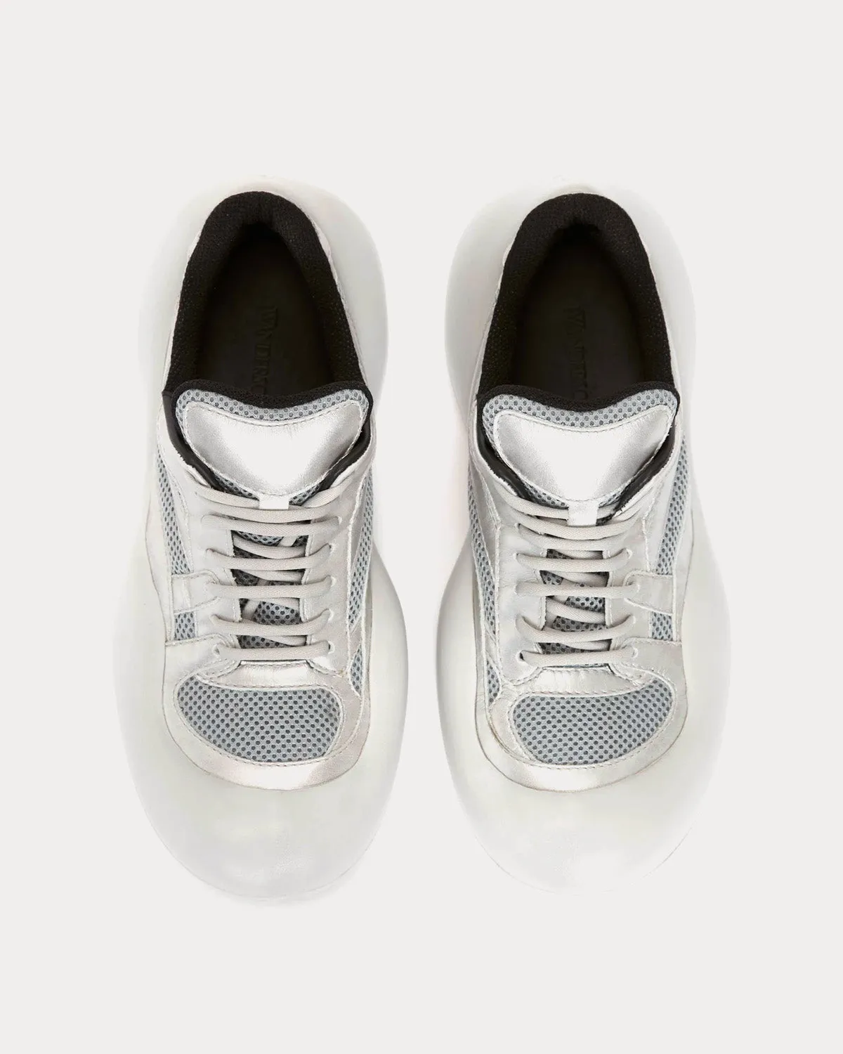 Bumper-Hike Silver / Grey Low Top Sneakers