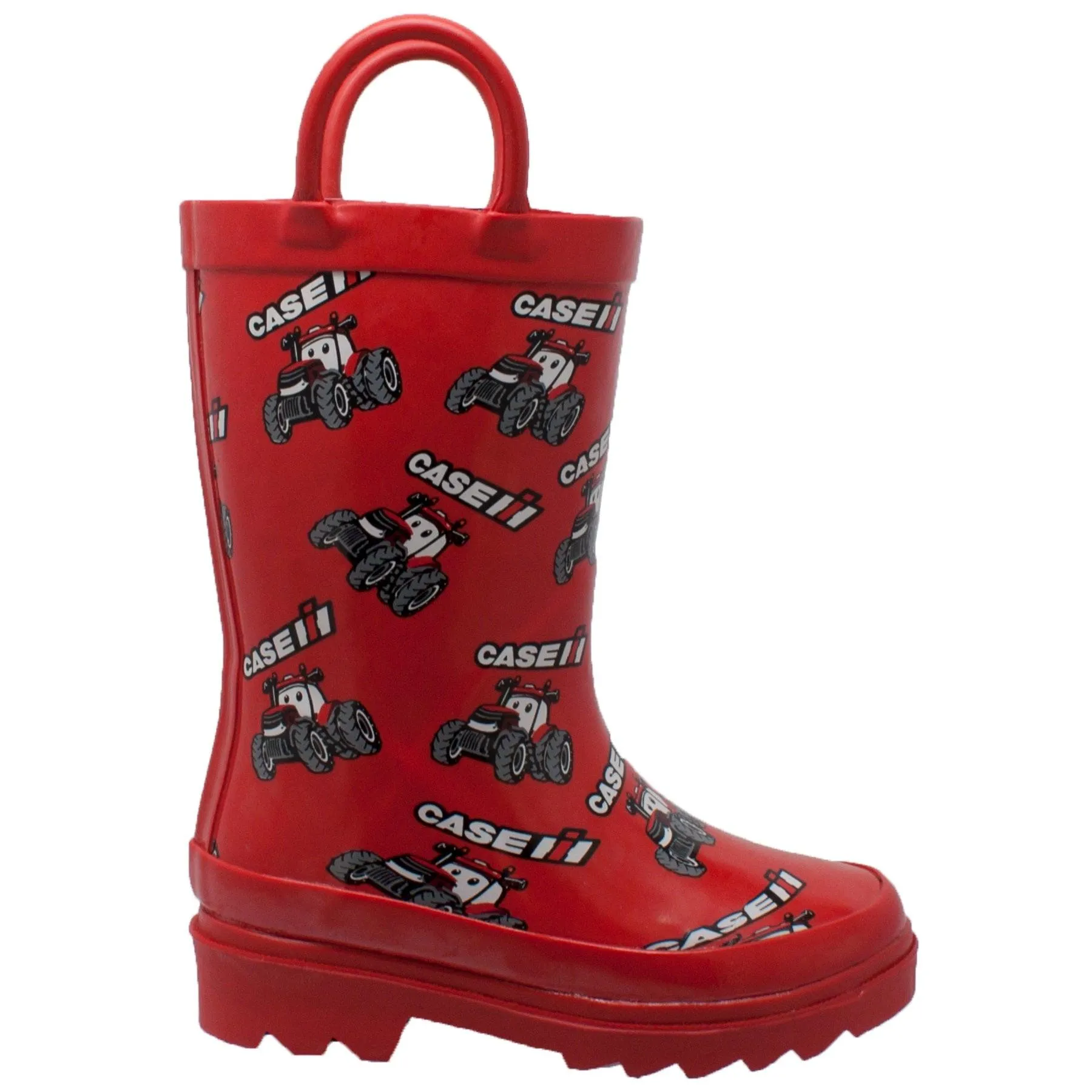 Case IH Children's Big Red Rubber Boots Red