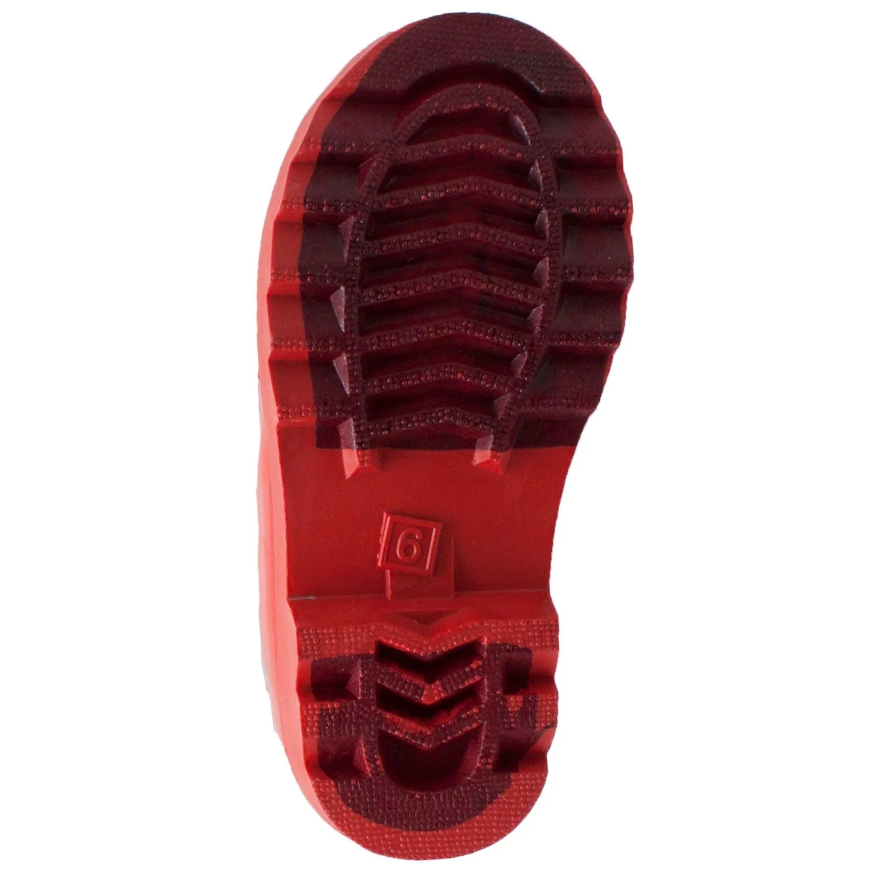 Case IH Children's Big Red Rubber Boots Red