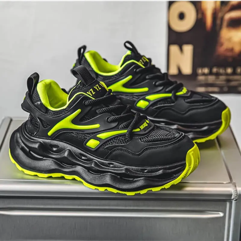 Chunky Sneakers Velzard Glow ugly shoes 2024