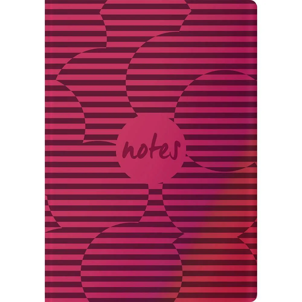 Collins Brilliance Notebook Ruled 192 Page B6 Metallic Pink