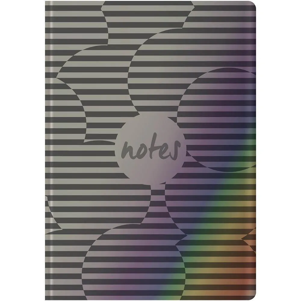 Collins Brilliance Notebook Ruled 192 Page B6 Metallic Silver