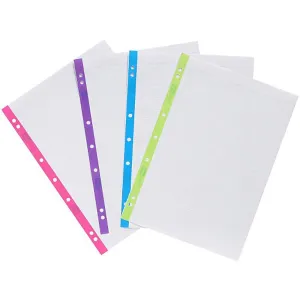 Colourhide My Colour-Coded Loose-Leaf Paper Refills 200 Page A4 Assorted