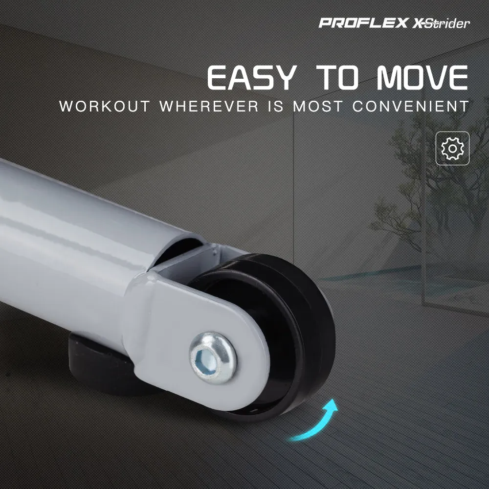 Compact Electric Treadmill w/ LED Display & 4 Programs - PROFLEX