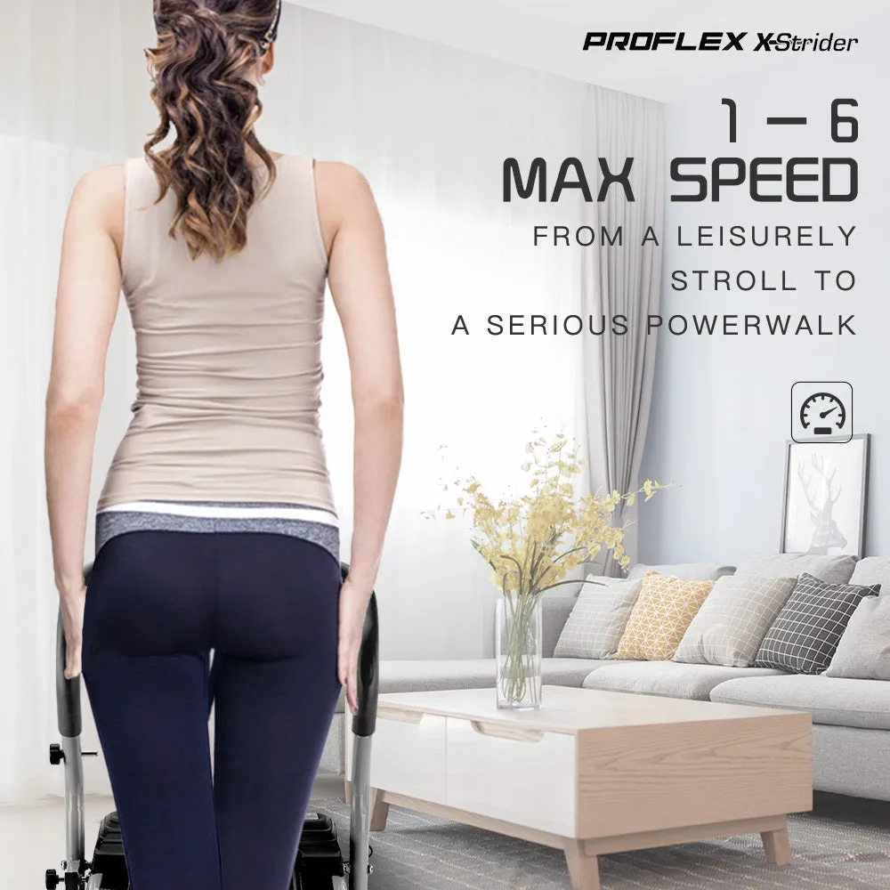 Compact Electric Treadmill w/ LED Display & 4 Programs - PROFLEX