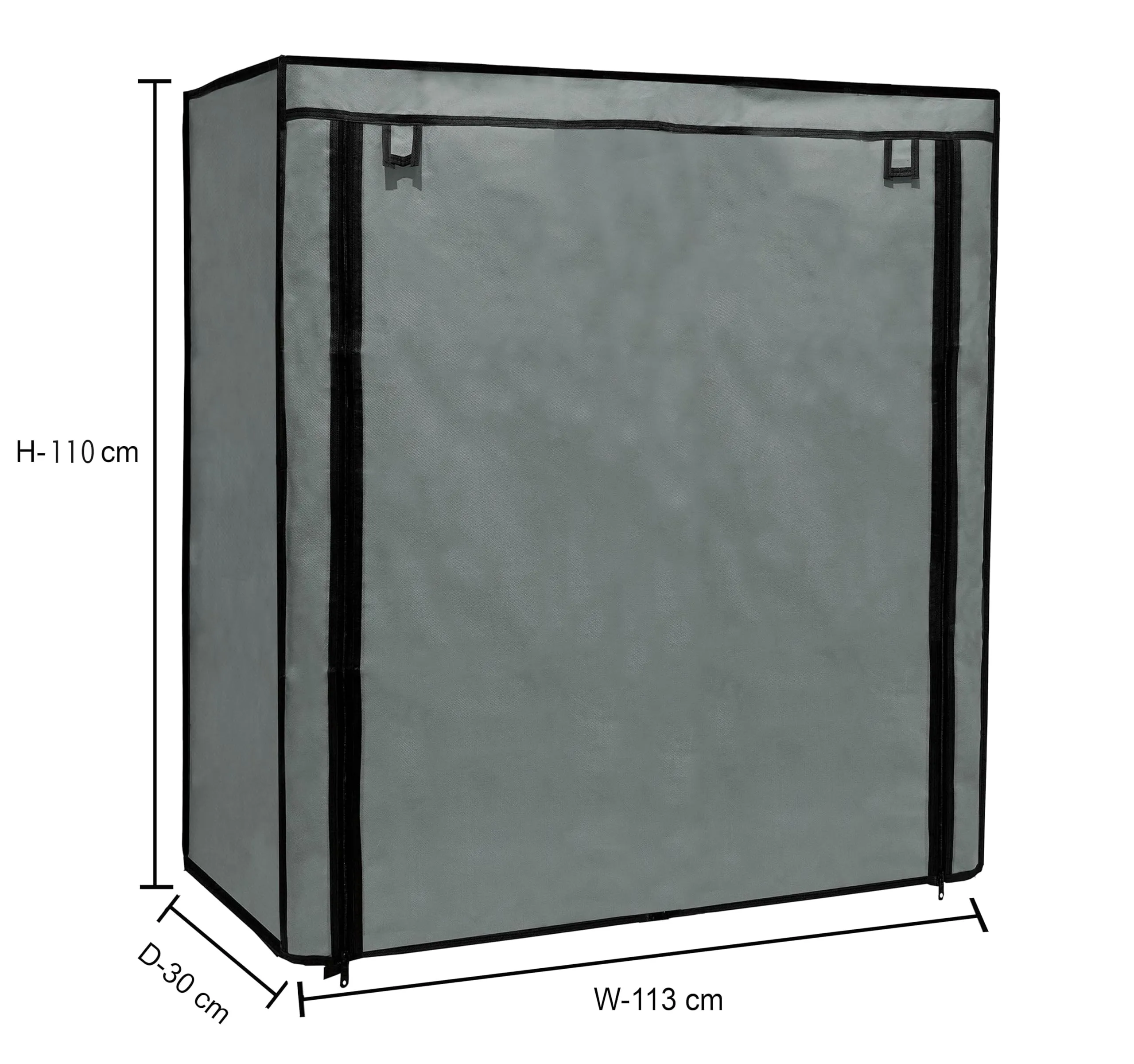 Cover for Shoe Rack Home Only for 12-Layer Portable Foldable Shoe stand Non Woven Zipper Fabric Cover