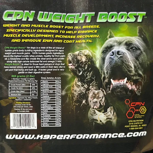 CPN Weight Boost