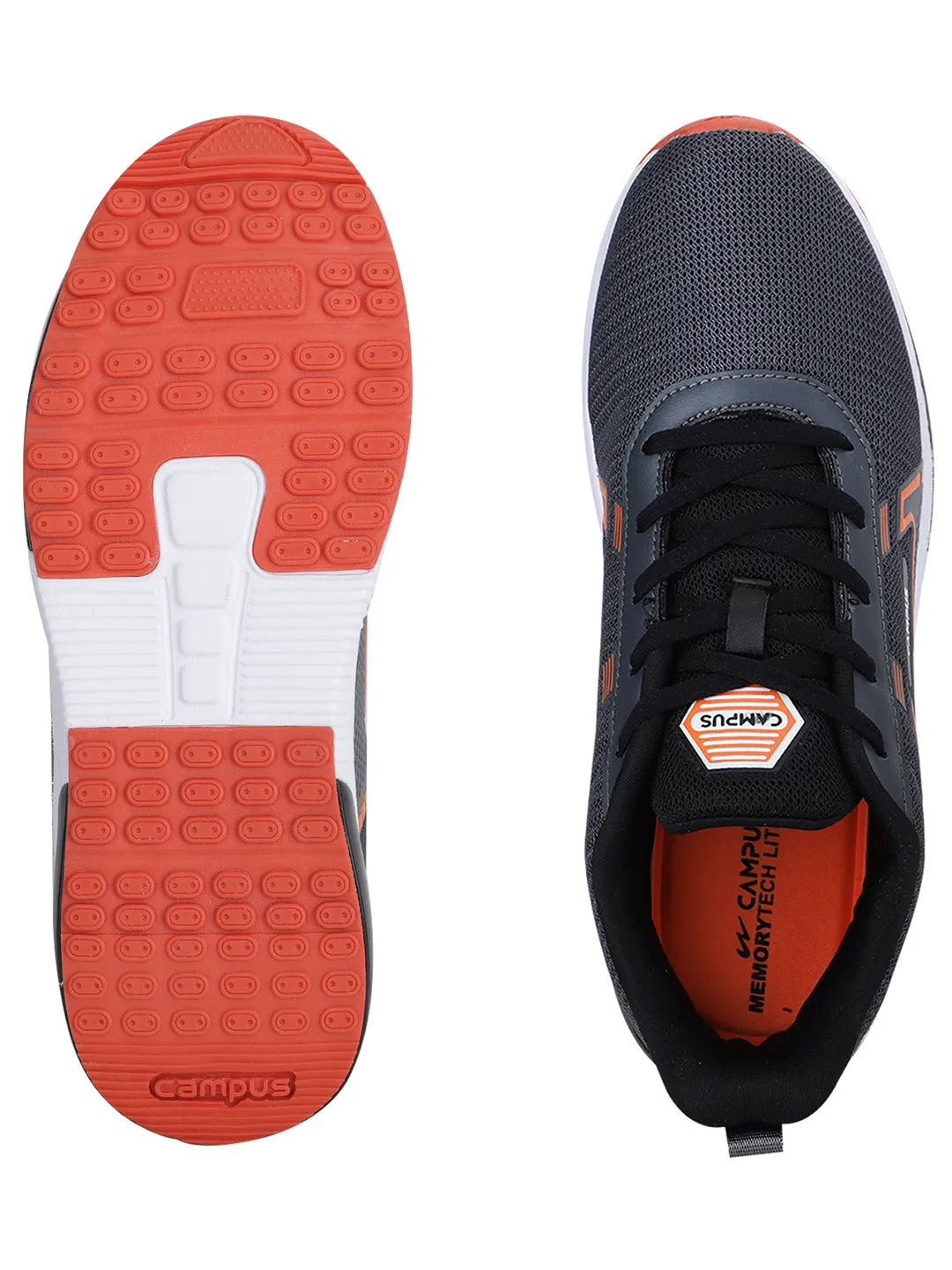 CULTURE N Grey Men's Running Shoes