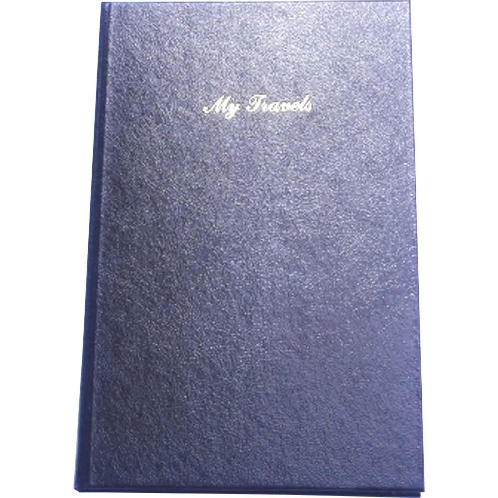 Cumberland Trip Book Leathergrain 175 X 105Mm Black