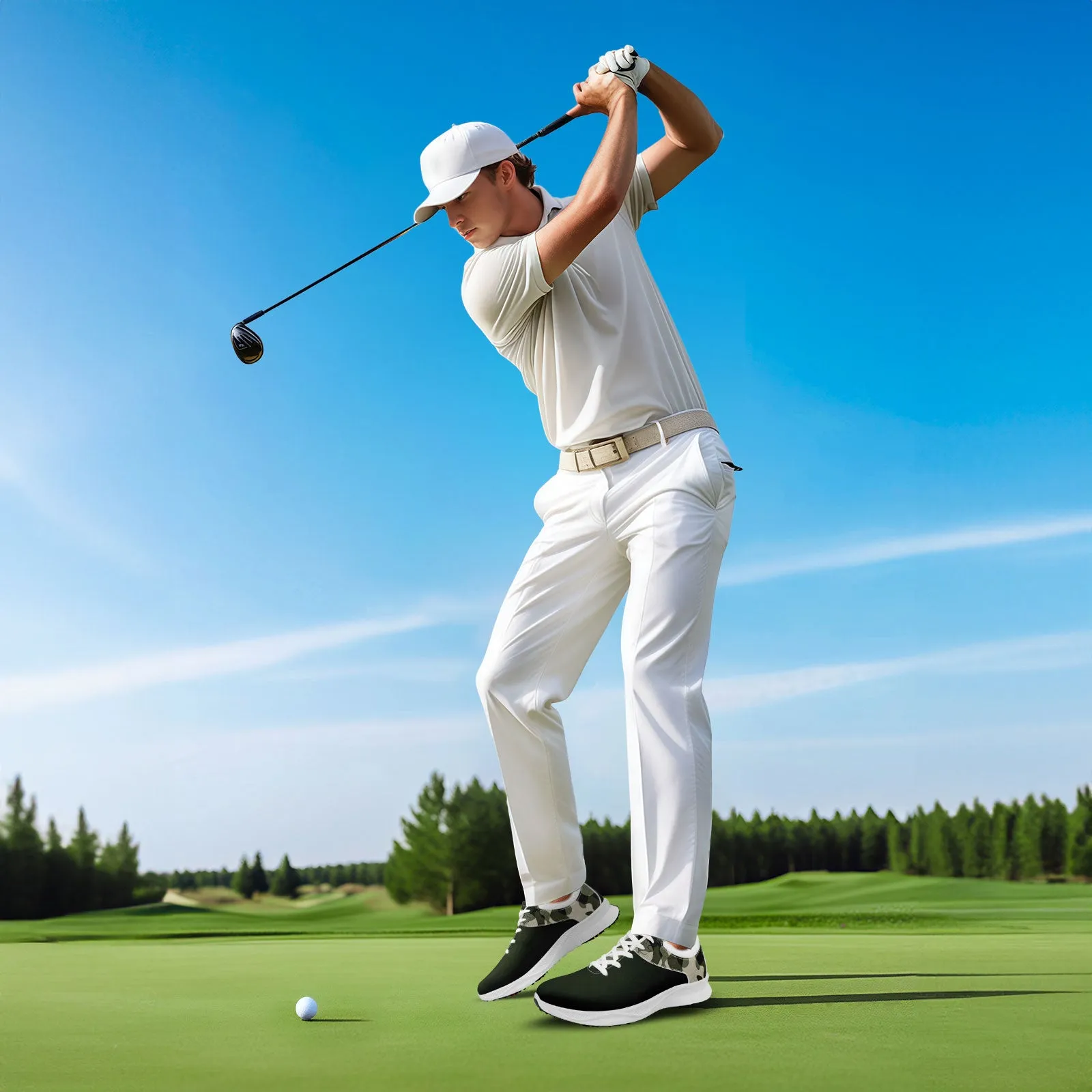 Custom Premium Golf Performance Shoes Personalized Sneaker FN062-D020344-25