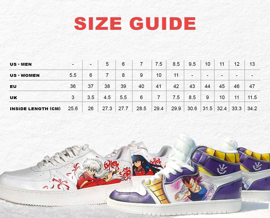 Demon Slayer Tanjiro Kamado YZ Anime Shoes