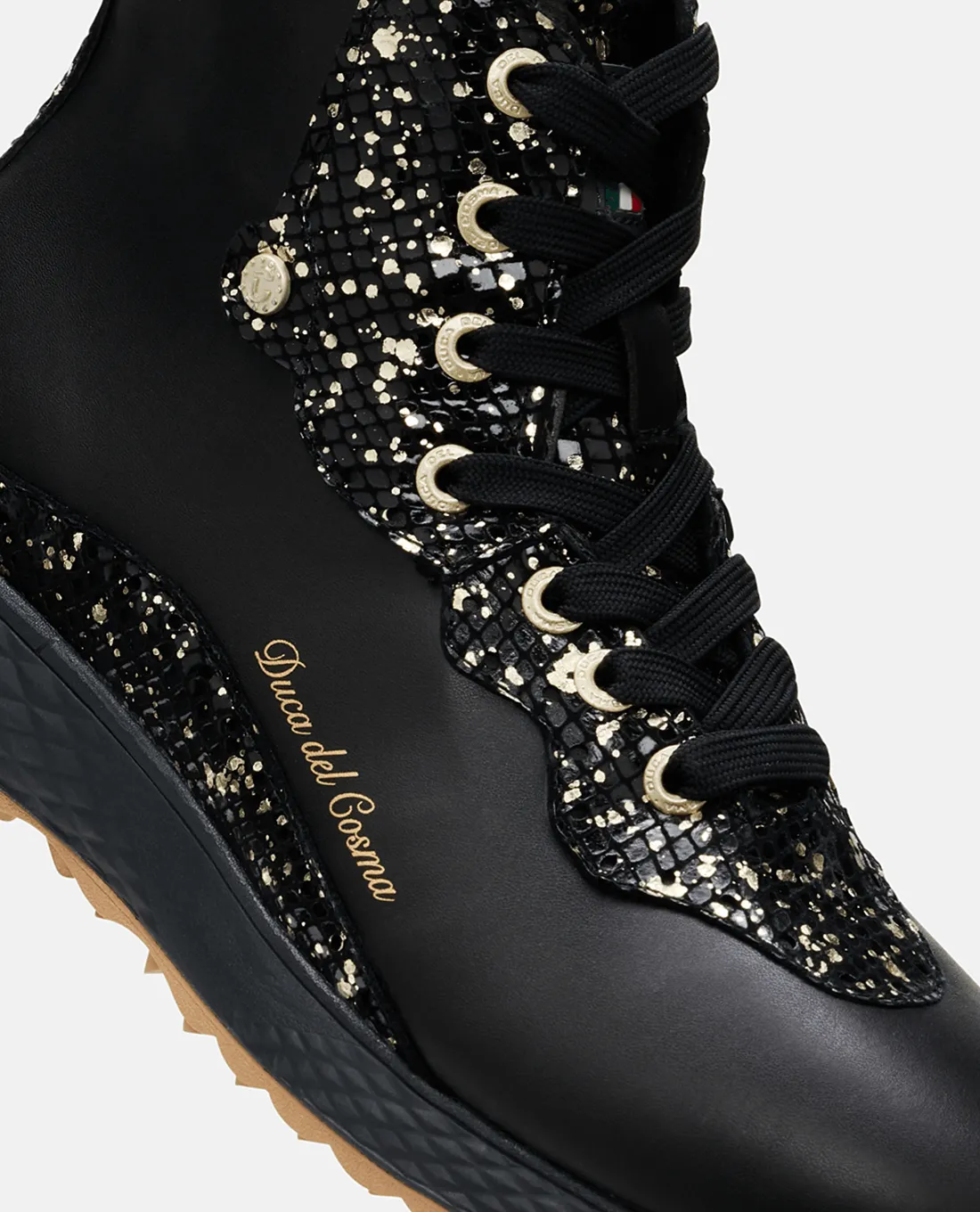 DUCA DEL COSMA Sonesta Waterproof Golf Boot Black