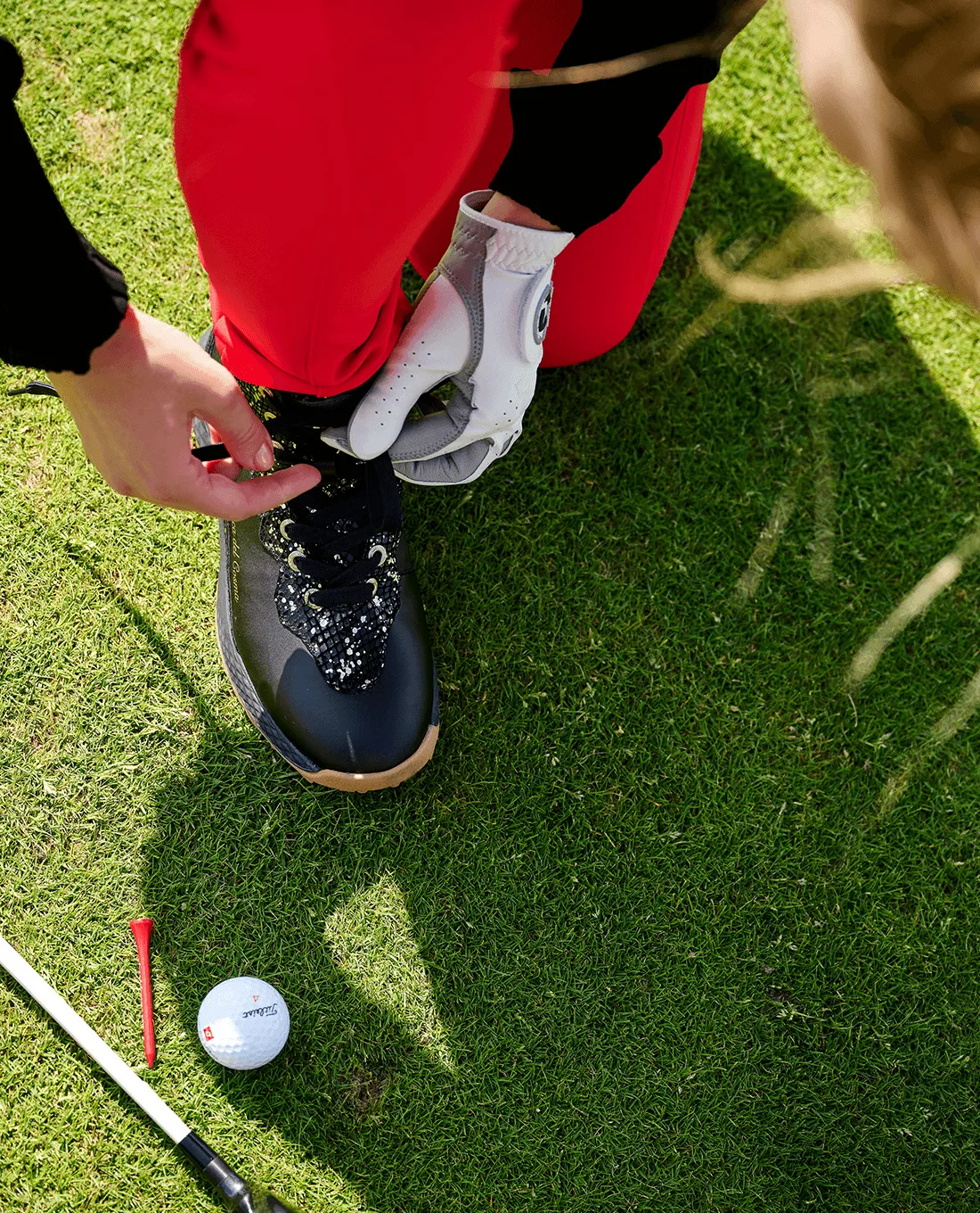 DUCA DEL COSMA Sonesta Waterproof Golf Boot Black