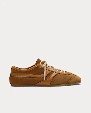 Dustin Suede Tan Low Top Sneakers