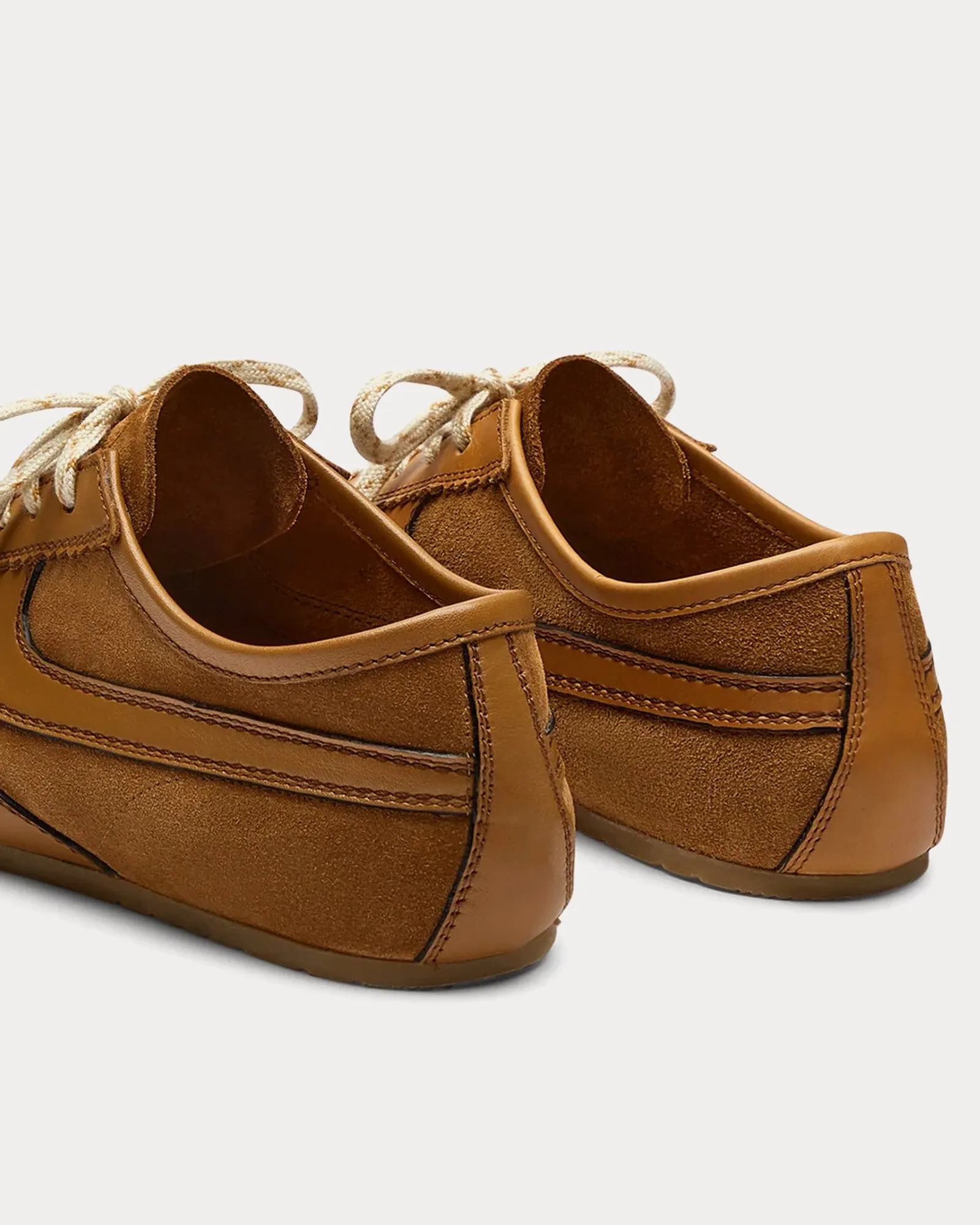 Dustin Suede Tan Low Top Sneakers