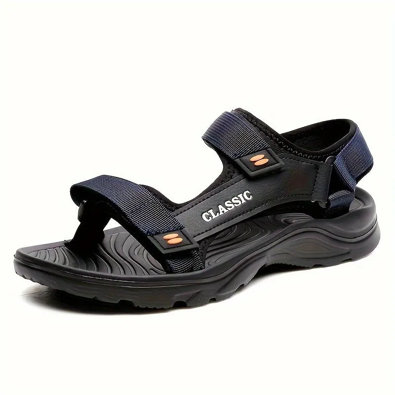 Duurzame herensandalen voor trekking - Open teen, antislip & comfortabel