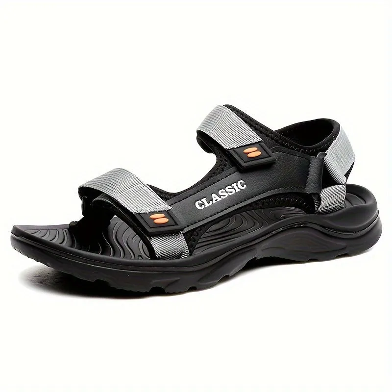 Duurzame herensandalen voor trekking - Open teen, antislip & comfortabel