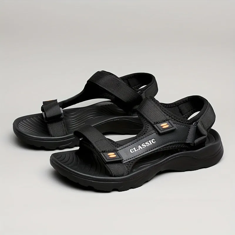 Duurzame herensandalen voor trekking - Open teen, antislip & comfortabel