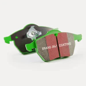 EBC Brakes DP61241 6000 Series Greenstuff Truck/SUV Brakes Disc Pads; FMSI Pad No. D149;
