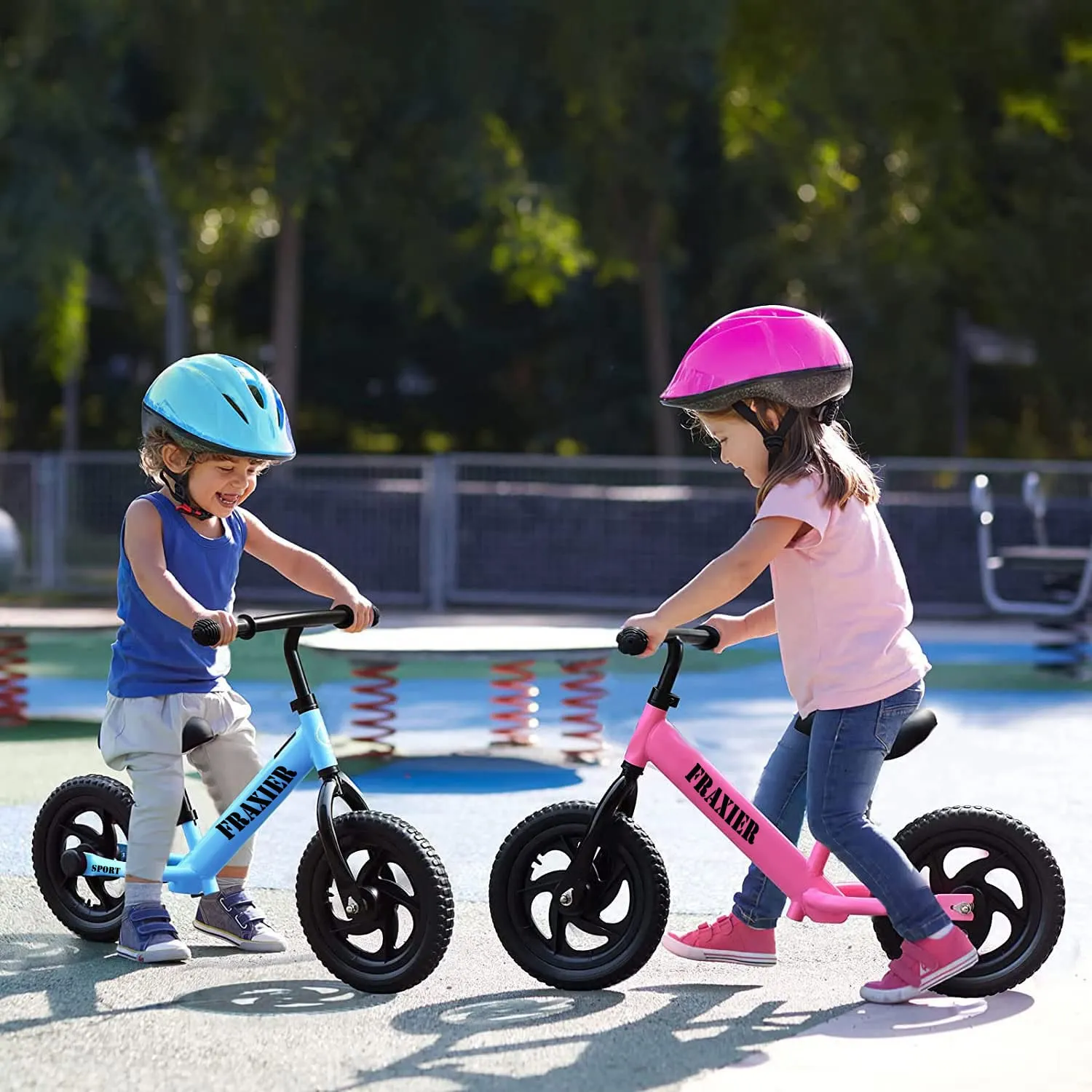 Entiq The Balance Learning Bicycle | Bike for Kids, Ages 1.5 to 5 Years (Blue)
