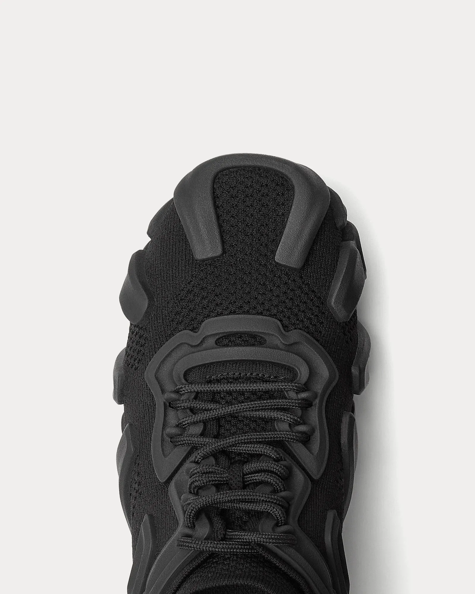 Flex Technical Knit Black Low Top Sneakers