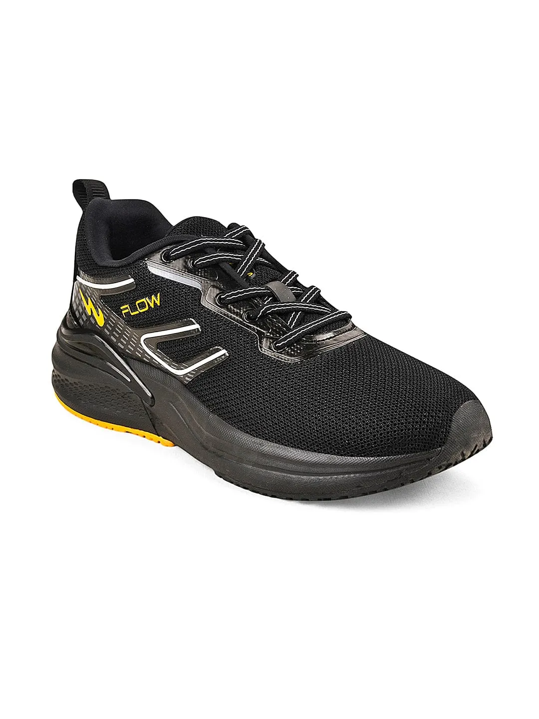 FLOW PRO Black Men's Running Shoes