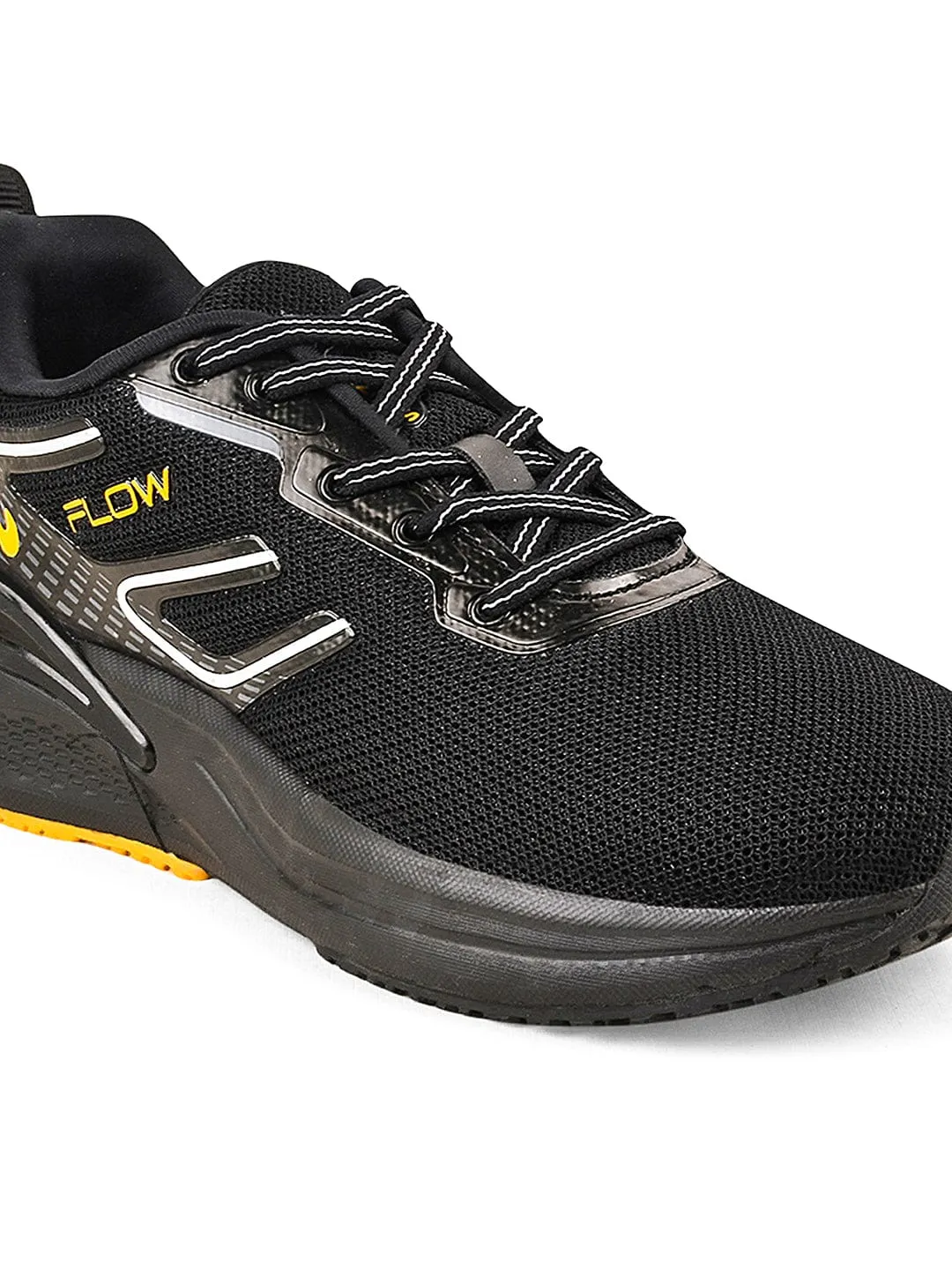 FLOW PRO Black Men's Running Shoes
