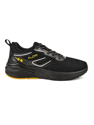 FLOW PRO Black Men's Running Shoes