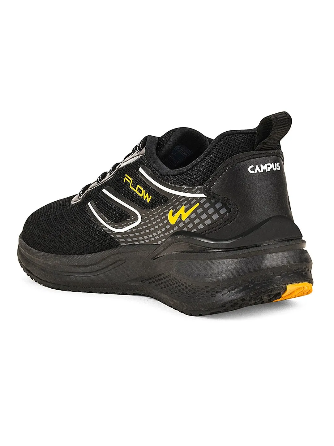 FLOW PRO Black Men's Running Shoes