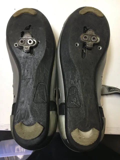 Forte Elan grey/black Mens 8.5 Used Biking Shoes