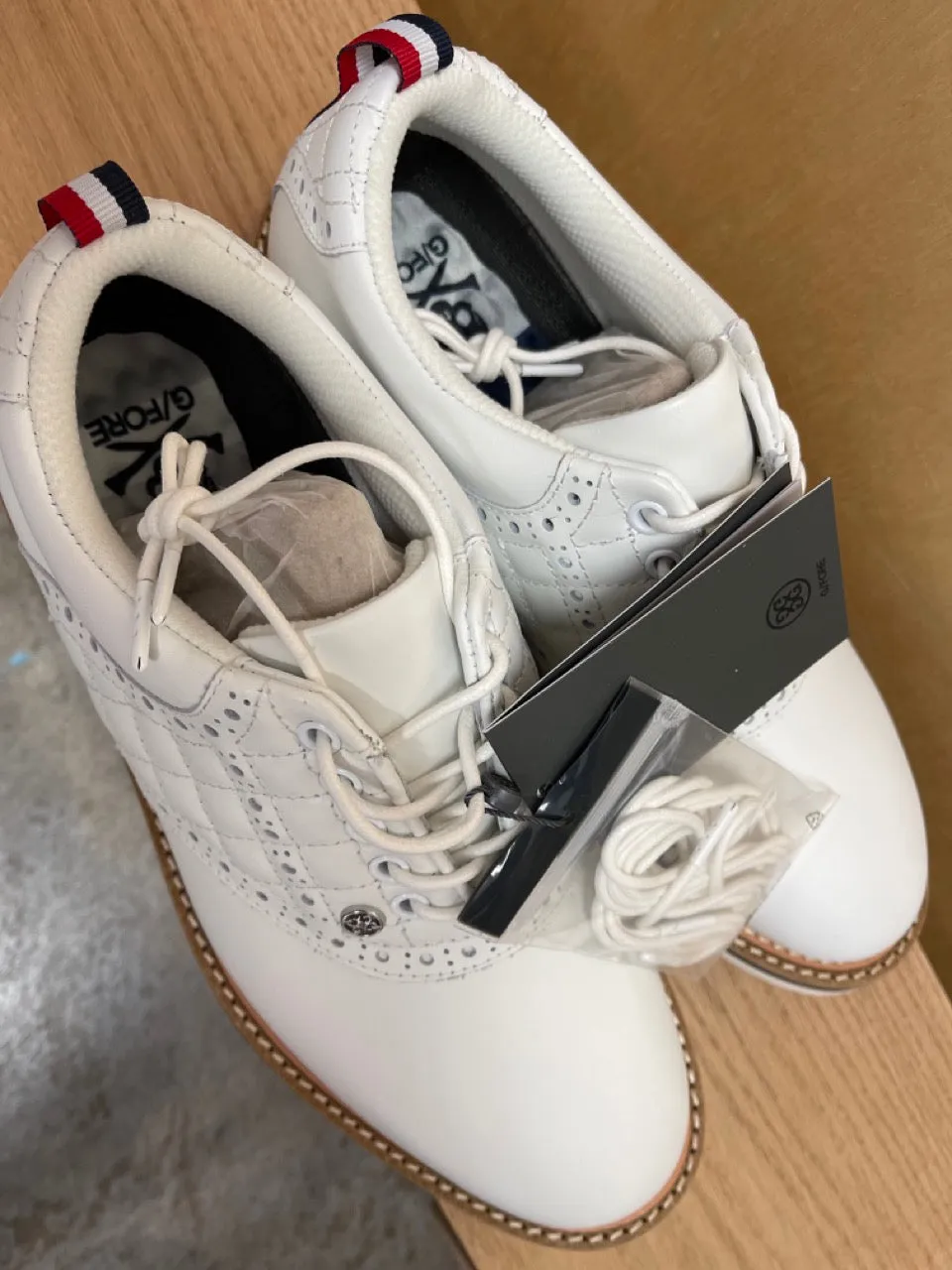 Gfore mens Quilted Saddle Gallivanter golf shoes G4MS22EF03