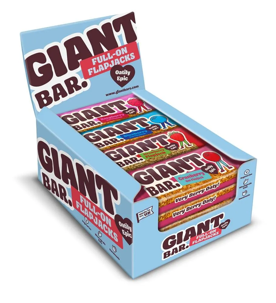 Giant Bars Berry Mix (Full Box of 20)