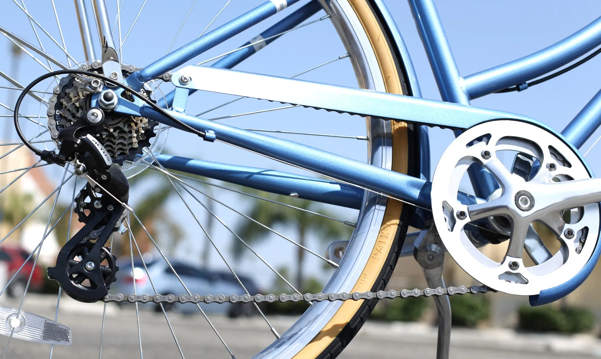 Golden Cycles Civic 7spd City Bike Step Through Frame   -Live4Bikes