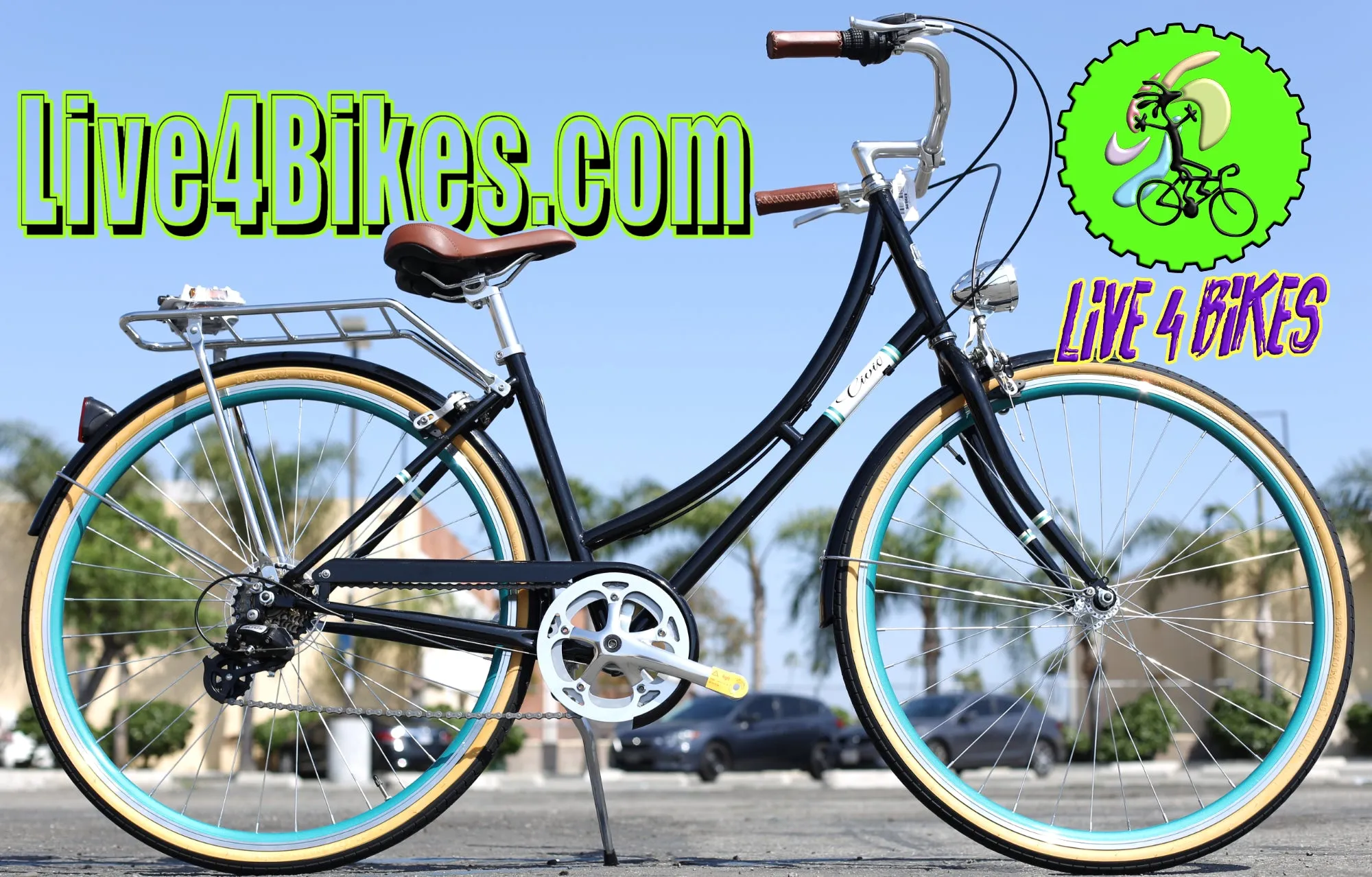 Golden Cycles Civic 7spd City Bike Step Through Frame   -Live4Bikes